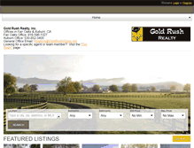 Tablet Screenshot of goldrushgroup.net
